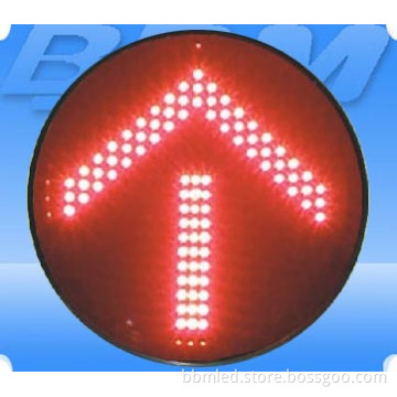 300mm (12") Without Lens Red Arrow LED Traffic Lights Module (FX300-3-R)